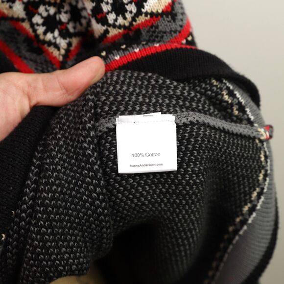 Hanna Andersson Nordic Men's 1/4 zip Fair Isle Sweater XL - Picture 10 of 10